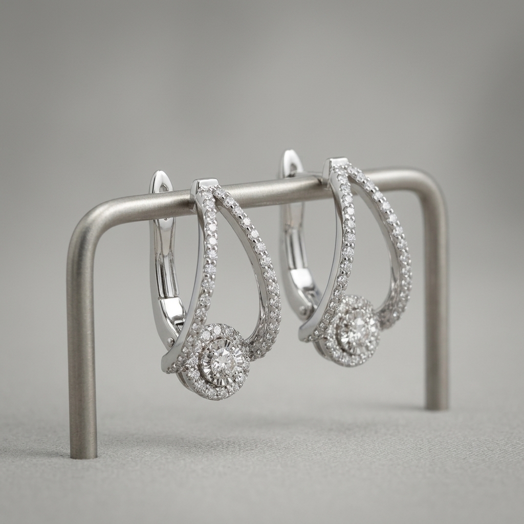 Fancy Hoop Earring