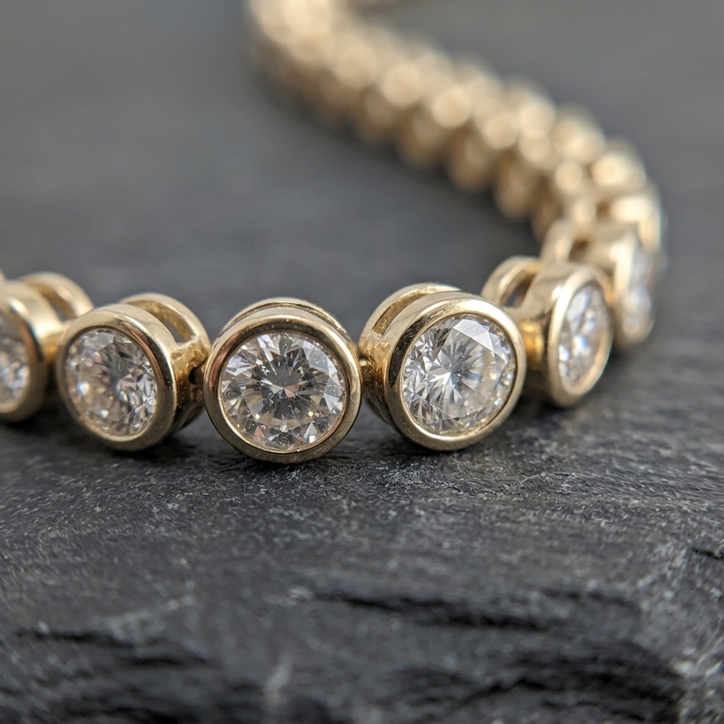 Bezel Necklace