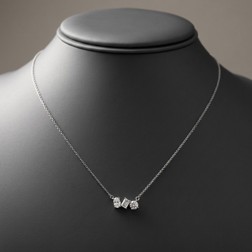 3 Stone Pendant 