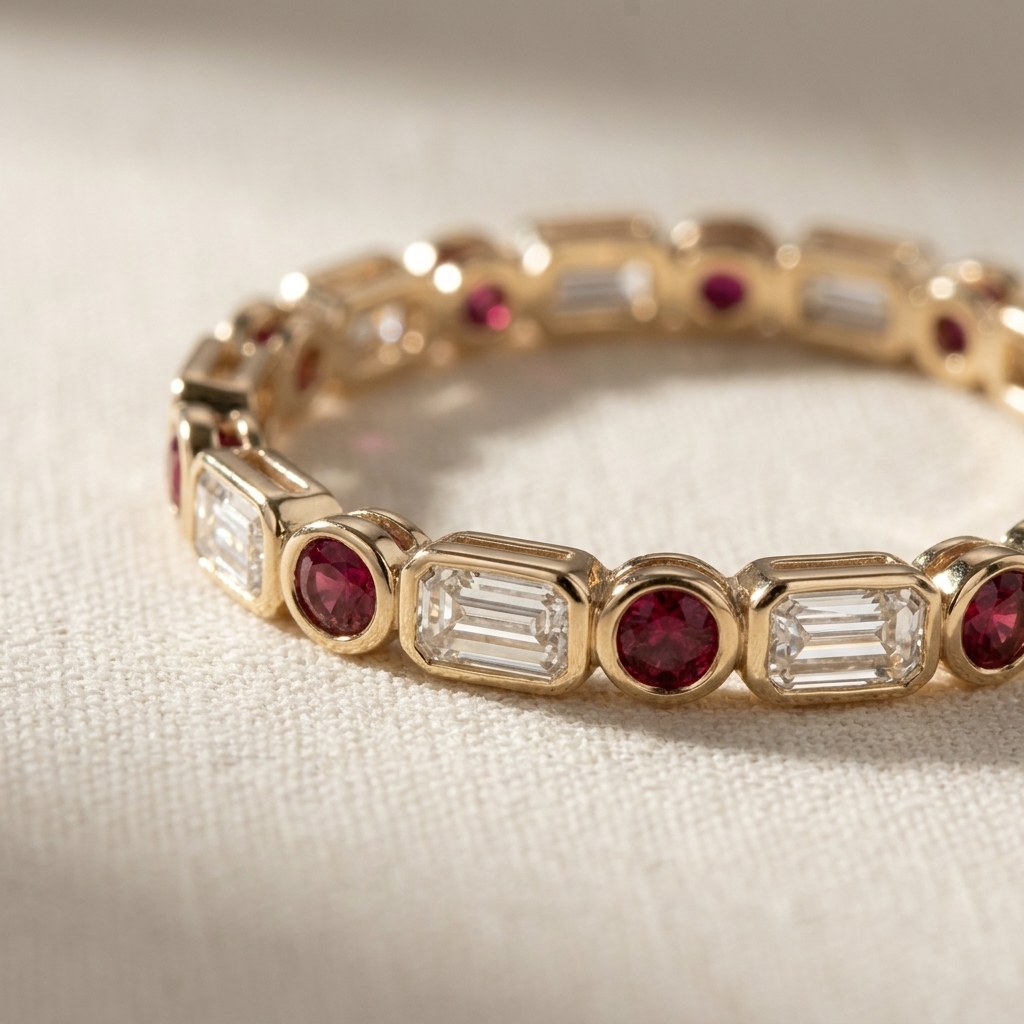 Bezel RUBY EMERALD
