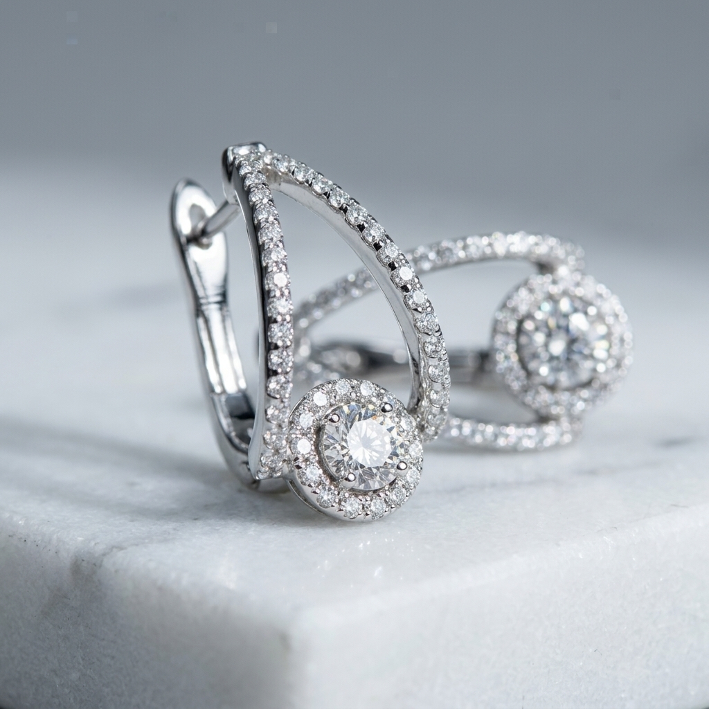 Fancy Hoop Earring