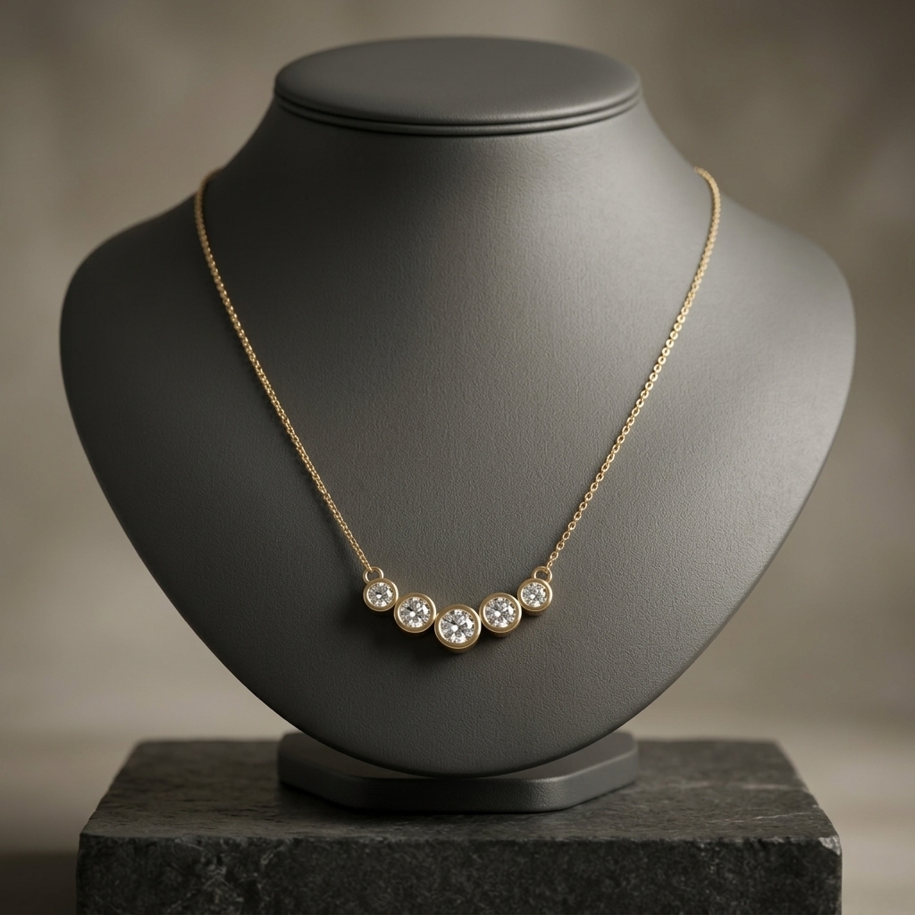 5 Stone Pendant 