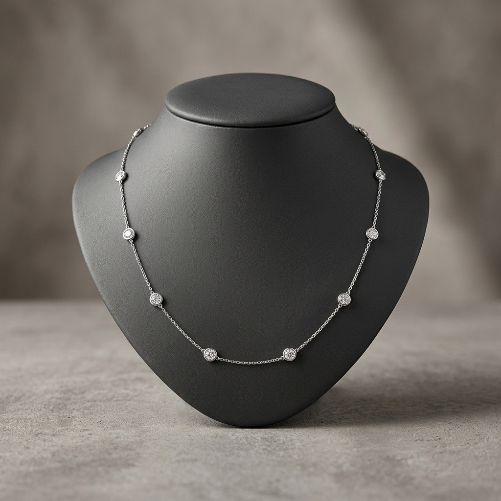Diamond by Yard Pendant