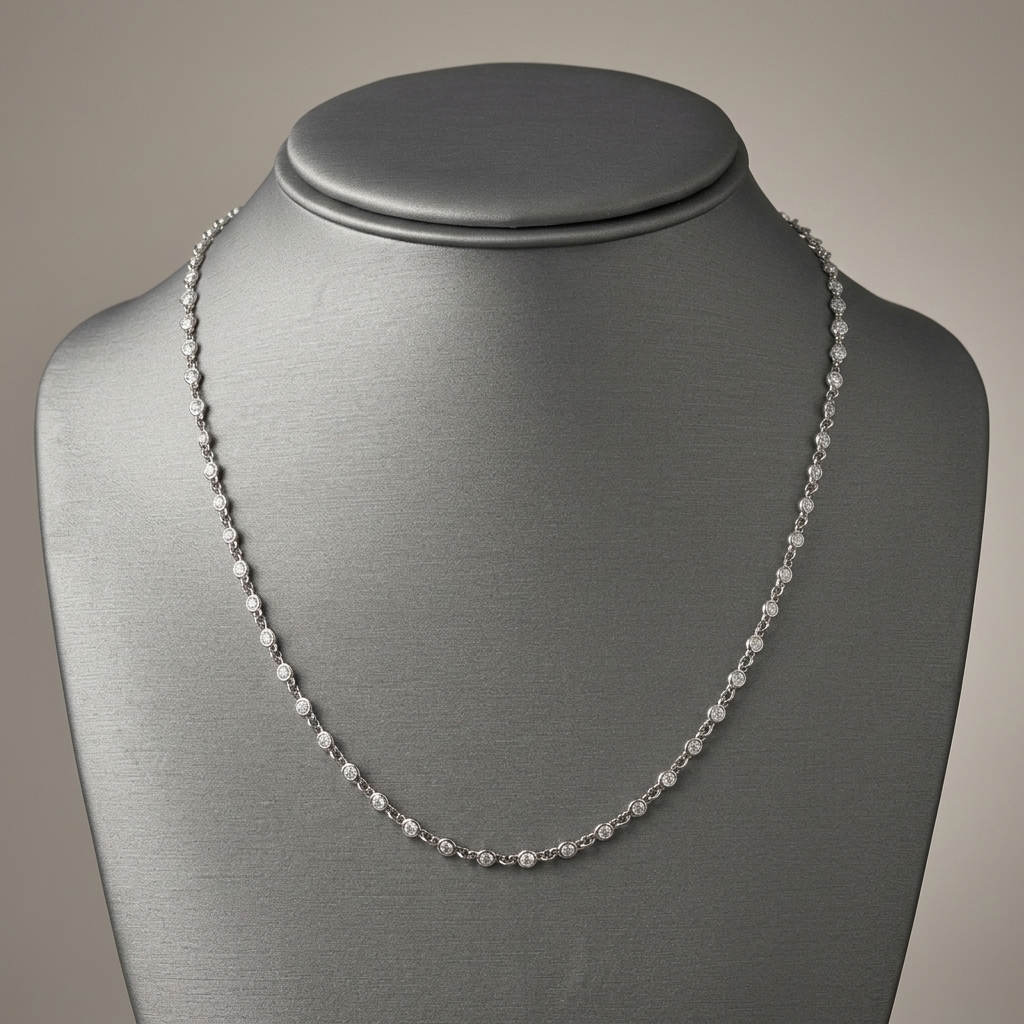 Diamond by Yard Pendant