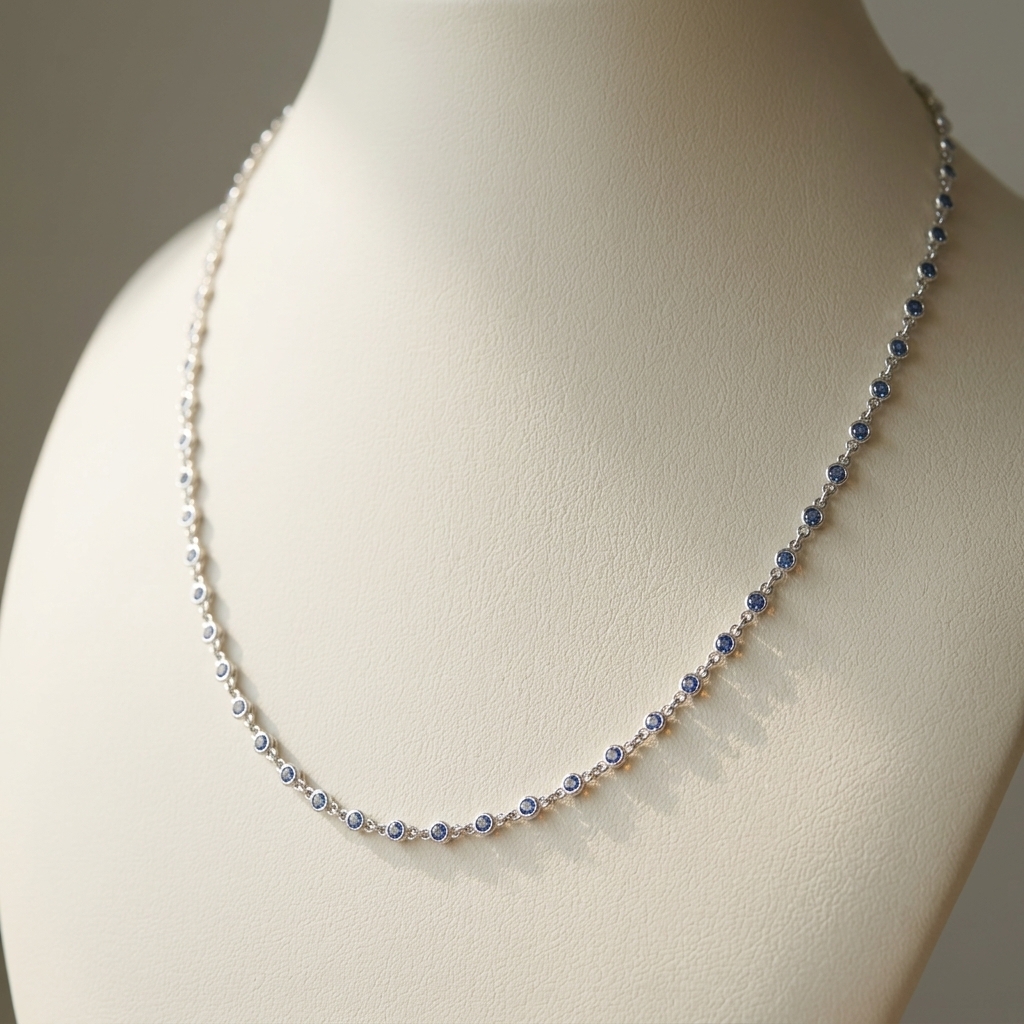 Sapphire Diamond By Yard 